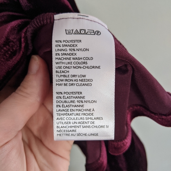 Urban Outfitters Kimchi Blue Velvet Mini Dress XS - Picture 2 of 3